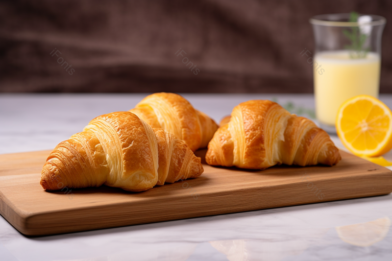 面包早餐可颂面包牛角包健康食品,高清,摄影图,摄影图片,图片大全,摄影图免费下载